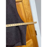 Eskandar Purple Wool Oversized Sculptural Vest Minimalist Lagenlook Avant Garde Brown Size undefined Photo 5