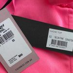 I am gia I.AM.GIA Naomi Crop Top Corset Style Neon Pink Tiger Mist NWT XS Photo 6