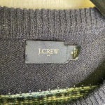 J.Crew | Blue Grey Crewneck Sweater Isle Medium Photo 4