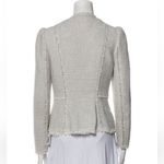 Rebecca Taylor Rebecca TaylorTweed Pattern Evening Zipper Jacket, Size 4 Photo 2