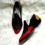 Nine West Mootsie Tootsie Color Block Western Genuine leather Shoe Boots Size 9. B79 Photo 1