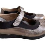 Drew  Womens Rose Mary Jane Shoes Size 7 Grain Leather Cooper Metallic Orthopedic Photo 0