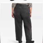 Universal Threads Universal Thread Women's Mid-Rise 90's Baggy Jeans in Black NEW! Sz 10R Photo 10