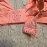 Parade Triangle Bralette sz M Bright Coral Color Bralette Orange Size M Photo 4