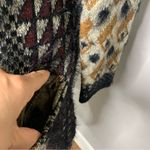 BCBGMAXAZRIA  eyelash multicolor open duster chain sweater cardigan size‎ small Photo 4