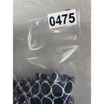 Tahari  Jumpsuit Women’s 10 Navy Geometric Polka Dot Sleeveless Belted Wide Leg Photo 10