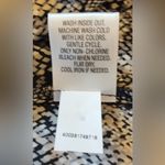 Dana Buchman  Women's Long Sleeve Snake Print Button Front Blouse Size medium Photo 8