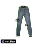J.Crew 9 high rise toothpick Button Fly Jeans Size 26T Tall Photo 8