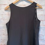 Merona  LBD career sleeveless dress 10 knee length black scoop neck lined Photo 6