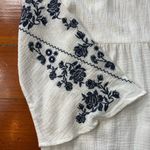 Stevie Hender White Etta Floral Embroidered Gauzy Boho Dress - Size Small Photo 10