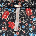 Free People UO  Floral Ruffle Button Front Blouse Photo 6