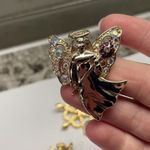 Lot Of 3 Costume Brooch Pin Photo 3