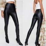 Wilfred Free  Faux Leather Daria Black Leggings Photo 1