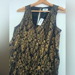 Old Navy Black and Gold Maxi Dress Photo 4