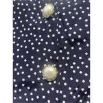 Vintage Paris Sport Club dress navy print sz 11 Blue Photo 2