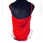 Christmas Santa Baby Holiday Stretch Sheer Mesh Feather Sexy Lingerie Bodysuit Photo 3