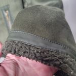 Forever 21 Green Aviator Sherpa Jacket Size Large Photo 4