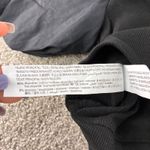 ZARA Black Ribbed Knit Square Neck Puff Sleeve Top Blouse Size M Boho Feminine Photo 5