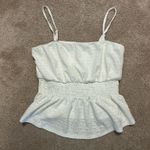 White Blouse Tank Top Size L Photo 1