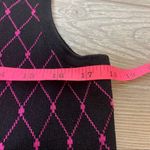 St. John Sport diamond print knit tank top Black Photo 4