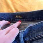 Ralph Lauren Polo Jeans Adult 26 Thompson Skinny Dark Wash Denim Women A16 Cuff Photo 12