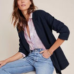 Anthropologie Amadi Kaye Linen Blend Blazer Photo 0