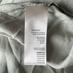 BHLDN Anthropologie Matine Satin Robe Large Sage Green Lave Trim Sleep Lounge Photo 9