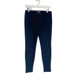 Vince  Ponte Knit zip pocket skinny pants black moto sz 6 Photo 3