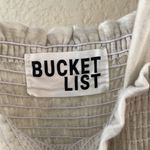 Bucketlist Boutique  Oatmeal Smocked Jumpsuit Photo 4