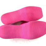 BP . Dylan Hot Pink High Platform Slide Sandals Size 11 Photo 6