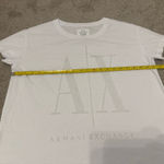 Armani Exchange ICON PROJECT OVER-FIT T-SHIRT WITH MAXI LOGO Size L Photo 5