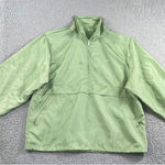 Bala Windbreaker Jacket Women L XL Half Zip Pullover Athleisure Sporty Casual Green Photo 0