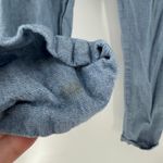 Vince Blue Belted Cotton Cuff Ankle Casual Unlined Pants Women's Size Medium Photo 5