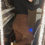 BDG High Waisted Brown Corduroy Pants Photo 1