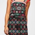 Free People Free‎ People Cozumel Embroidered Linen Blend Mini Dress Womens Boho Size Large Photo 0