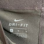 Nike Dri Fit pro black silver metallic sparkly shine glitter leggings, M NWT Photo 4