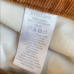 Everlane Baby Cord Cheeky Cropped Pants in Acorn Photo 4