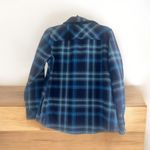 Orvis ✨ Womens Fleece Lined Blue Flannel Shirt Sz Large Jacket✨ Photo 2