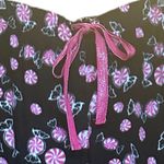 Christmas Candy Pajama Pants‎ Sz L Black Size L Photo 2