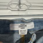 ZARA x Good American Collab High Rise Skinny Light Wash Size 30 Plus Photo 7