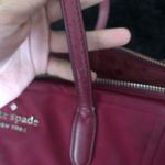 Kate Spade Chelsea medium burgundy wine hang bag purse Photo 3
