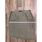 Ellen Tracy Linda‎ Allard  100% Linen Pencil Skirt Khaki Size 16 Photo 7