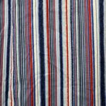 Catherines Red Blue Striped 3/4 Roll Tab Sleeve Button Up Utility Shirt Size 4X Photo 4