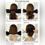 Unique Hair Tie/Band Black Photo 3