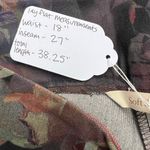 Soft Surroundings  Dark Floral Ankle Length Pull On Pants Size Large Artsy Photo 12