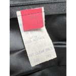 Vintage 80s NOS Womens Prom Dress Size 3/4 Black White Satin Long Formal Flaws Photo 6