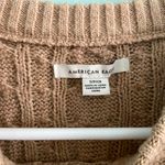 American Eagle  Light Brown Cable Knit Sweater Photo 2