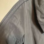 Ann Taylor  Womens Jacket Puff Collar and Sleeves Zipper Pockets Gray Size Medium Photo 3