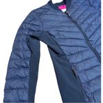Hollister Navy Down Lightweight Puffer Jacket by  Size Small Photo 2