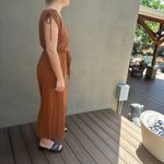 Anthropologie Moulinette Soeurs Alisande Belted Knit Jumpsuit - size Medium Photo 7